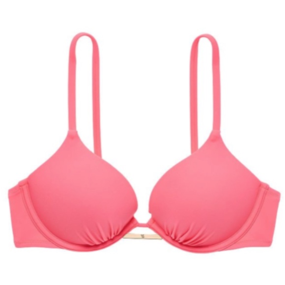 👙 NWT Victoria's Secret Bali Bombshell Add-2-Cups Push-Up Swim Bikini Top - Picture 3 of 3